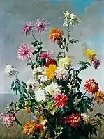 Study of Flowers, oil on canvas, Laing Art Gallery