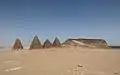 Pyramids, next to Jebel Barkal