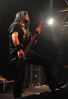 Hughell with Six Feet Under at Hellfest 2015