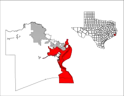 Location of Port Arthur, Texas - U.S. Census Map