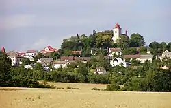 Panorama of Jenišovice