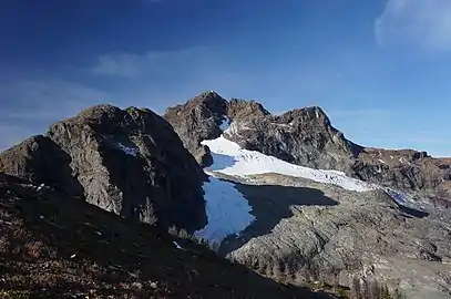 Jerry Glacier on Crater Mountain