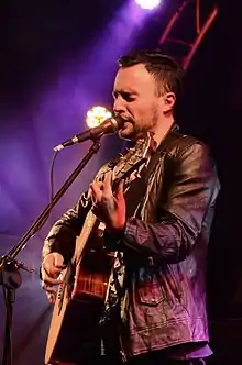 Jesse Clegg performing live in 2016