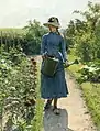 Évariste CarpentierGirl with a Watering Can