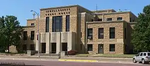 Jewell County Courthouse in Mankato (2014)