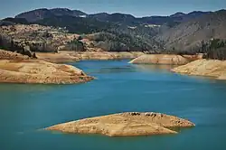 Zaovine Lake in early spring