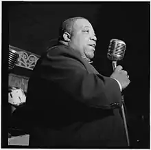 Image 11Jimmy Rushing, 1946 (from List of blues musicians)