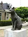 Cat statue