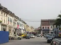 Jalan Kampung Rawa in Gopeng town