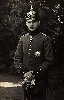 Joachim Ernst in May 1918