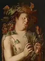 Bacchus, about 1628, one of his last works