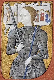 Image 15Joan of Arc with her famous sword (from List of mythological objects)