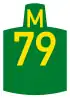 Metropolitan route M79 shield