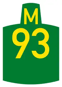 Metropolitan route M93 shield