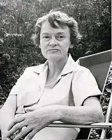 Jocelyn Crane visiting Centre c. 1960