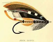 Jock Scott fly - Plate I