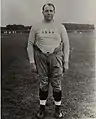 Joe Boland as a young line coach as Notre Dame in 1935