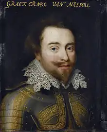 John Ernest of Nassau-Siegen (1582–1617). Studio of Jan Antonisz. van Ravesteyn, c. 1609–1633. Rijksmuseum Amsterdam.