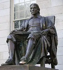 John Harvard, namesake of Harvard University