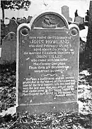 John Howland's grave