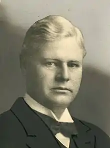 Black and white photograph of John W. Brady