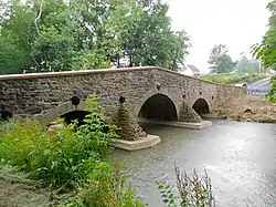 John's Burnt Mill Bridge, a historic site in the township