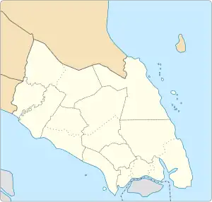 Sungai Punggor is located in Johor