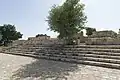 Tell Mar Elias, stairs to Byzantine church