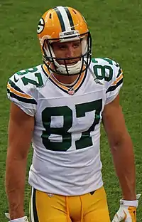 Nelson in uniform on the field