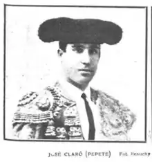 José Gallego Mateo in 1909