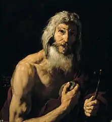 Saint Jerome by José de Ribera, 1652