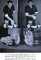 Dunninger making fake "spirit" hand molds