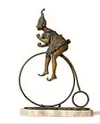 Juggler, bronze, 33x23x10 sm