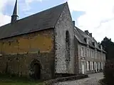 West view of the current priory buildings.