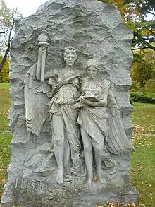 Cemetery headstone for John Augustus Just