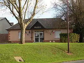 The town hall in Juvignies