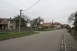 A street in Křižanovice