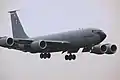 A KC-135R Stratotanker of the Mildenhall based 100th Air Refueling Wing