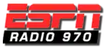 Logo of ESPN Radio 970 used until 2008