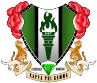 Kappa Phi Gamma Crest