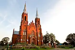 Catholic church of the Holy Trinity in Vidzy