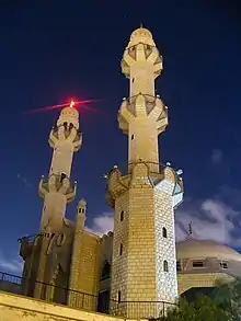 View of the minarets