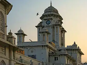 The Kachiguda Railway Station at Hyderabad was designed by Vincent Esch