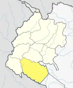 Location of Kailali District