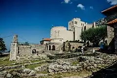 The National Museum "Gergj Kastrioti Skenderbeu" at the Krujë Castle