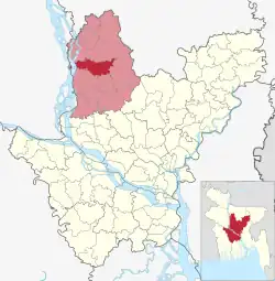 Location of Kalihati