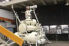 Luna 16 at the  Tsiolkovsky State Museum of the History of Cosmonautics