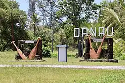 Danau sign