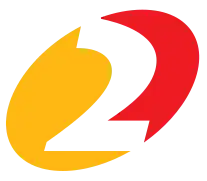 Kanal 2's former logo from 2009 to 2021.