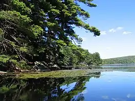 Lake Kanawauke within Harriman State Park